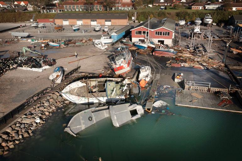 Borgmestre er glade for stormflodsstøtte, men stadig bekymrede