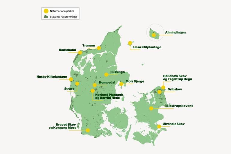 Nu går arbejdet med Danmarks første naturnationalpark i gang