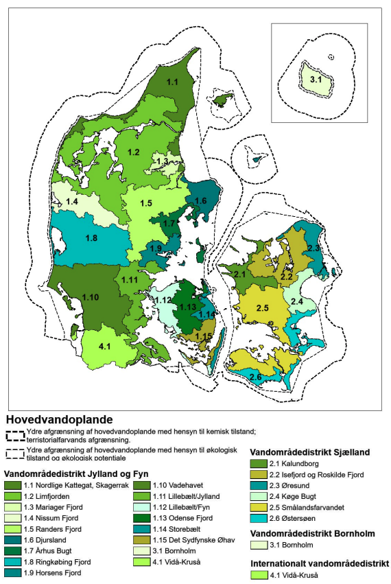 23 hovedvandoplande